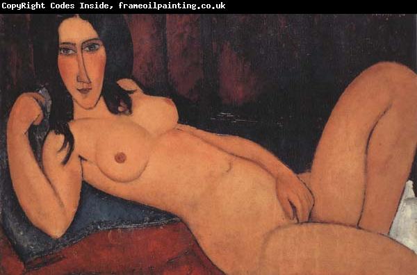 Amedeo Modigliani Reclining Nude with Loose Hair (mk38)